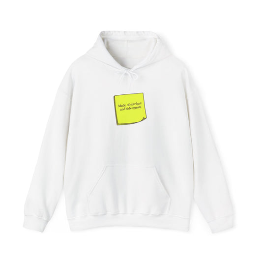 tiny sarcastic microquote hoodie | Deadpan Micro-Text, minitext