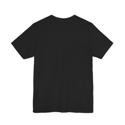 offline micro-logo tee | monoline minimal icon, tiny graphic shirt
