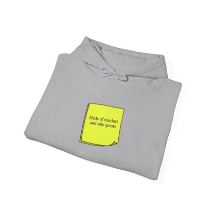 tiny sarcastic microquote hoodie | Deadpan Micro-Text, minitext