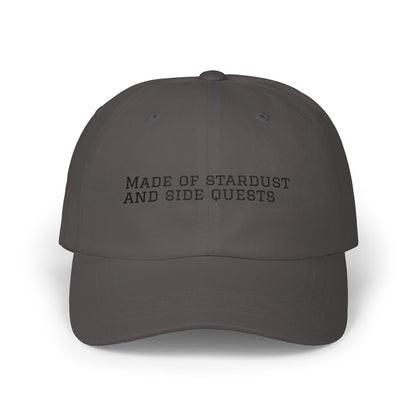 Cap — "Made of Stardust and Side Quests" Embroidered Hat
