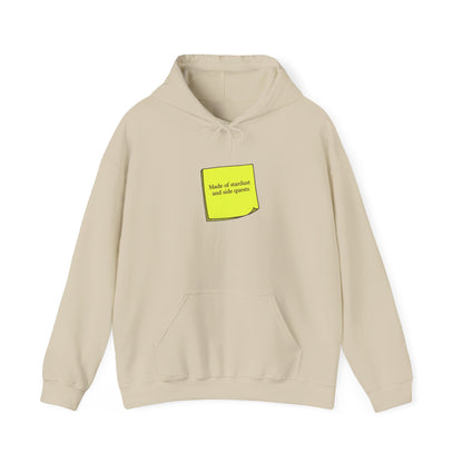 tiny sarcastic microquote hoodie | Deadpan Micro-Text, minitext